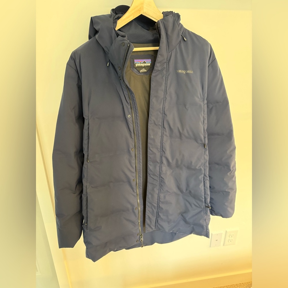 Jackson Glacier Down Parka - Men’s (Blue, Size L)